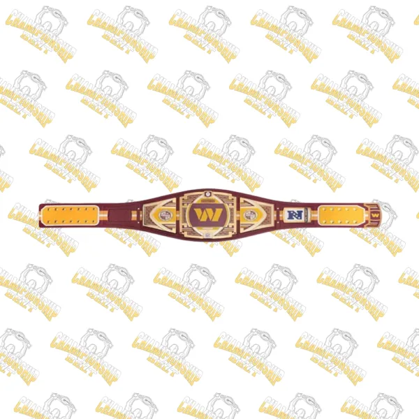 Washington Commanders NFL Wrestling Championship Replica Belt