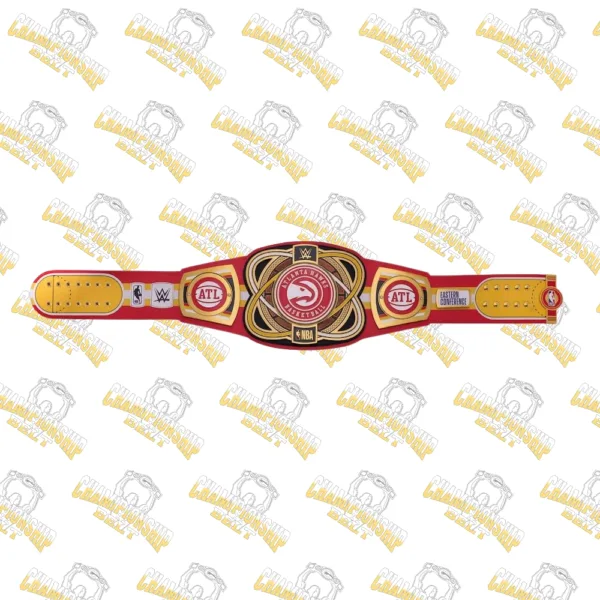 Atlanta Hawks Basketball NBA Wrestling Championship Replica Belt