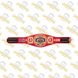 Houston Rockets NBA Wrestling Championship Replica Belt