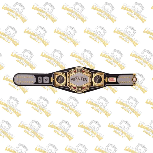 San Antonio NBA Wrestling Championship Replica Belt