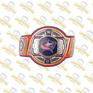 Columbus Blue Jacket NHL Wrestling Championship Belt