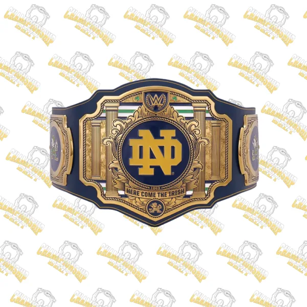 Notre Dame Fighting Irish Legacy Wrestling Replica Belt