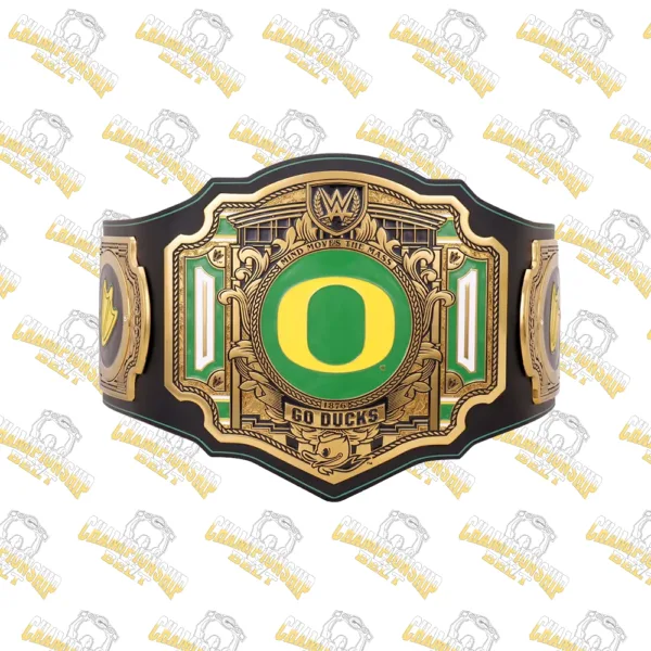 Oregon Ducks Legacy Wrestling Replica Title Belt