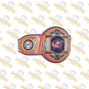 Columbus Blue Jacket NHL Wrestling Championship Belt
