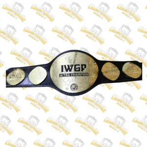 IWGP Tag Team Wrestling Championship Replica Zinc Belt