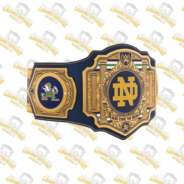 Notre Dame Fighting Irish Legacy Wrestling Replica Belt
