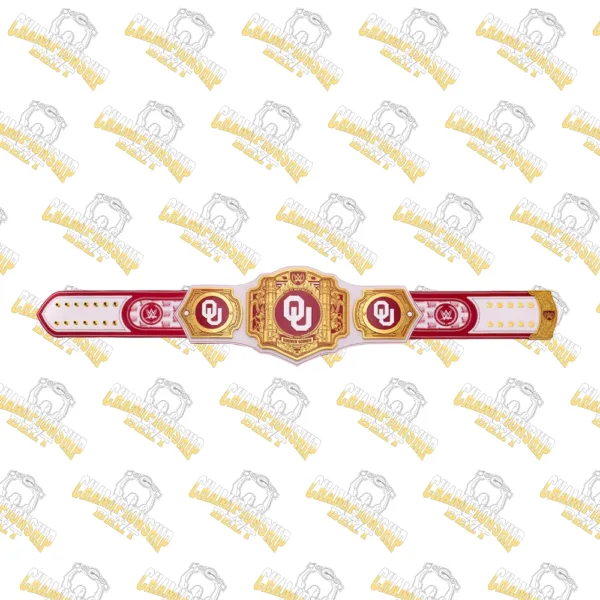 Oklahoma Sooners Legacy Wrestling Replica Title Belt