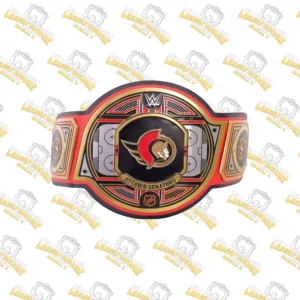 Ottawa Senators NHL Wrestling Championship Title Belt