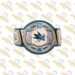 San Jose Sharks NHL Wrestling Championship Title Belt