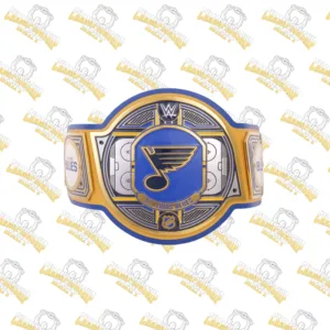 ST. Louis Blues NHL Wrestling Championship Title Belt