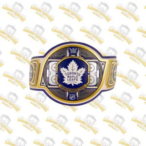 Toronto Maple Leaf NHL Wrestling Championship Title Belt