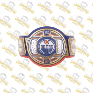 Edmonton Oilers Canadiens NHL Wrestling Championship Belt