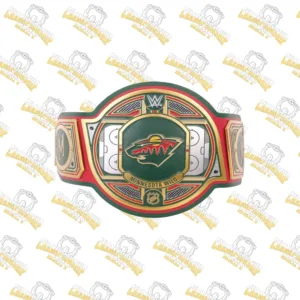 Minnesota Wild NHL Wrestling Championship Belt