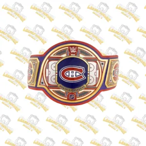 Montreal Canadiens NHL Wrestling Championship Belt