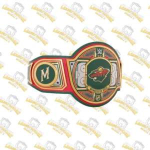 Minnesota Wild NHL Wrestling Championship Belt