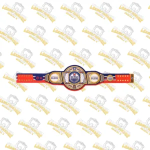 Edmonton Oilers Canadiens NHL Wrestling Championship Belt