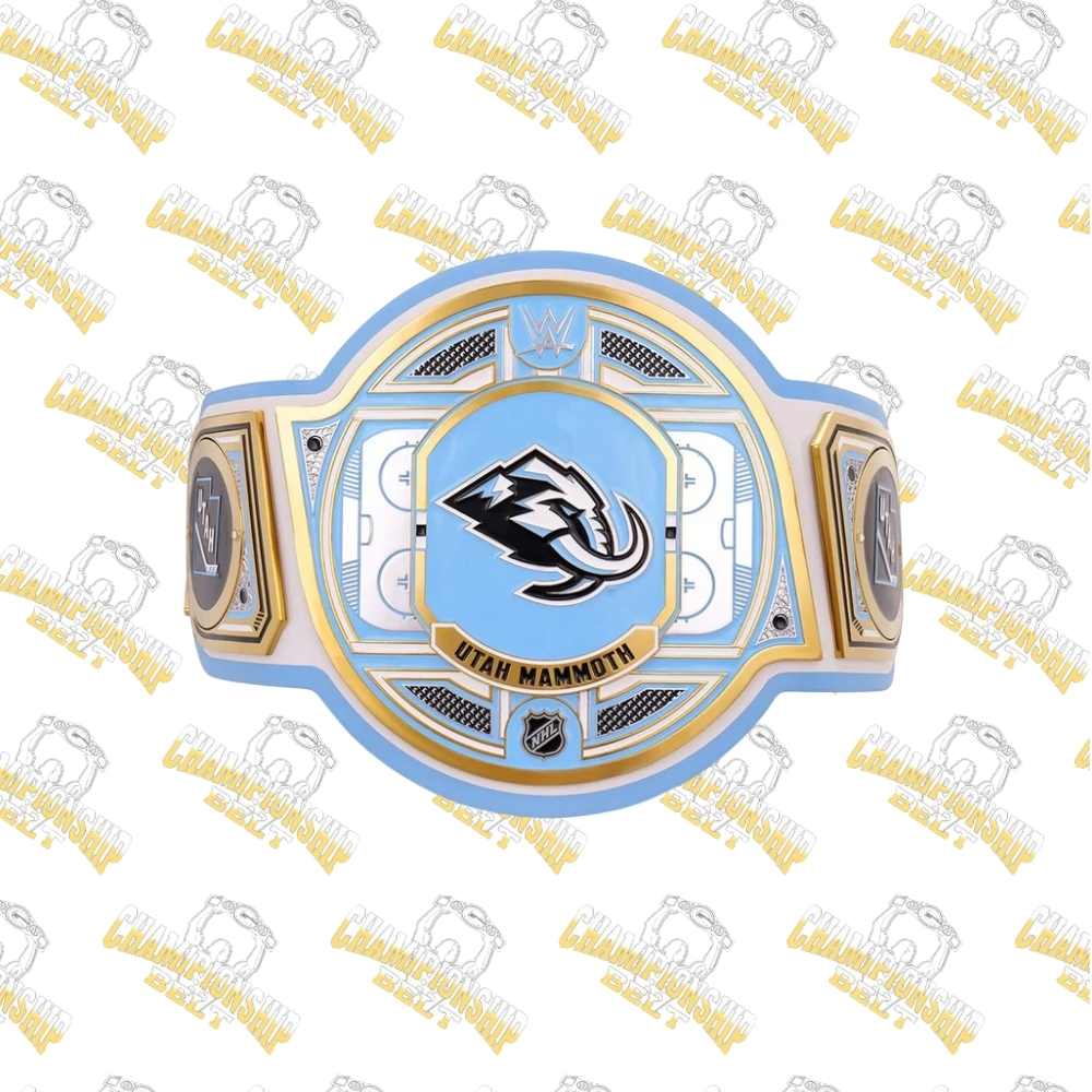 Utah Mammoth WWE Legacy Title Belt