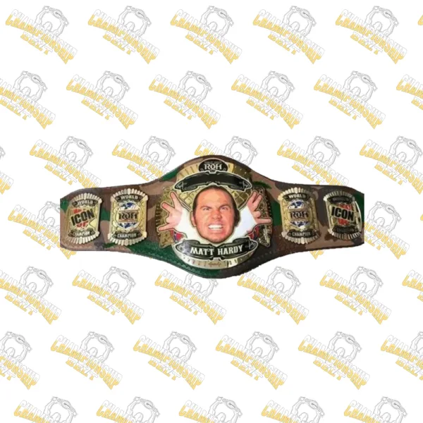 Matt Hardy Custom World Heavyweight Championship Belt
