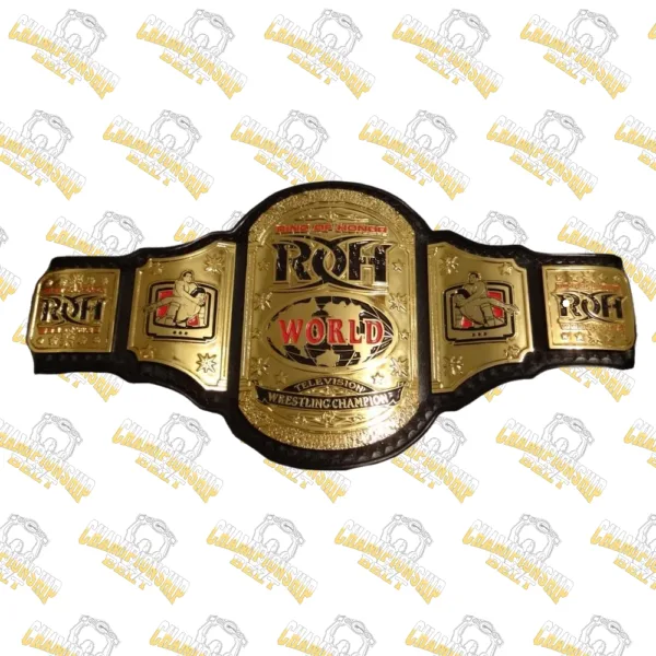 Ring of Honor ROH World Television Championship Wrestling Title Belt