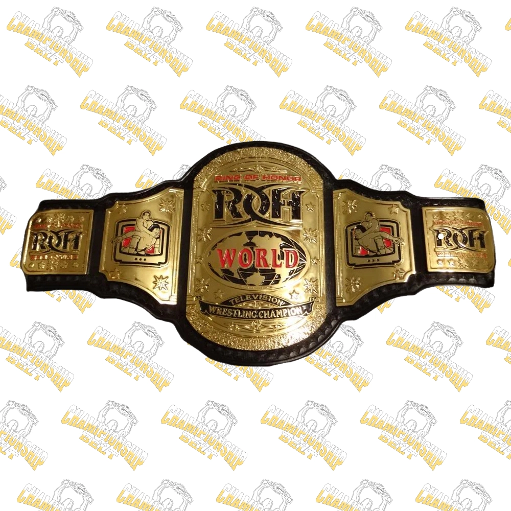 Ring of Honor ROH World Television Championship Wrestling Title Belt
