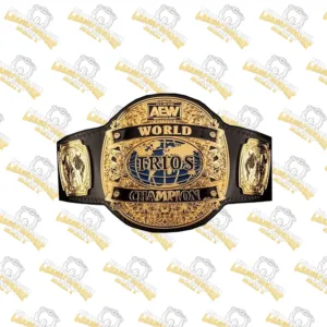 AEW Trios World Wrestling Championship Replica Belt