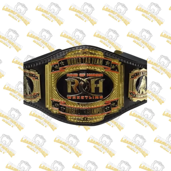 ROH Ring of Honor World Tag Team Championship Wrestling Title Belt