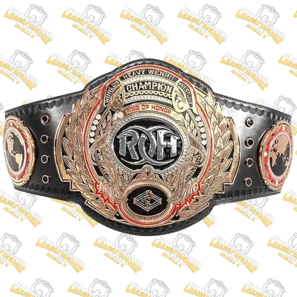 ROH World Heavyweight Championship Wrestling Title Belt