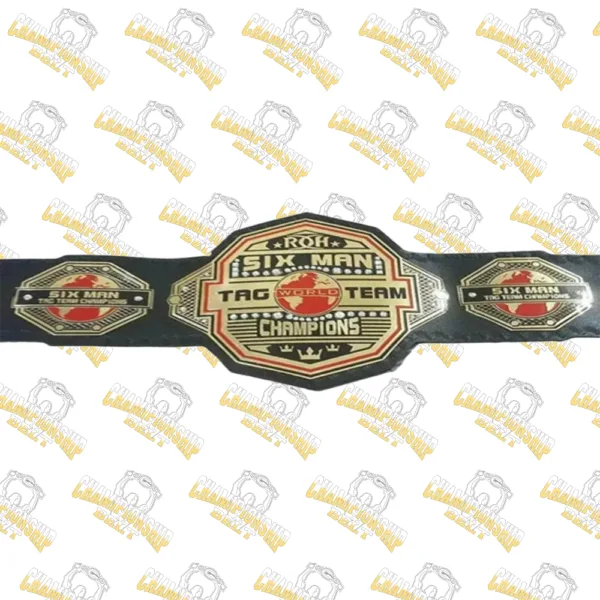 ROH-Six-Man-World-Tag-Team-Champions-Wrestling-Bel