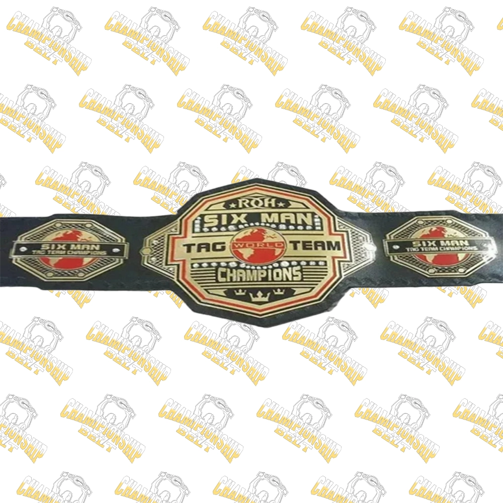 ROH-Six-Man-World-Tag-Team-Champions-Wrestling-Bel