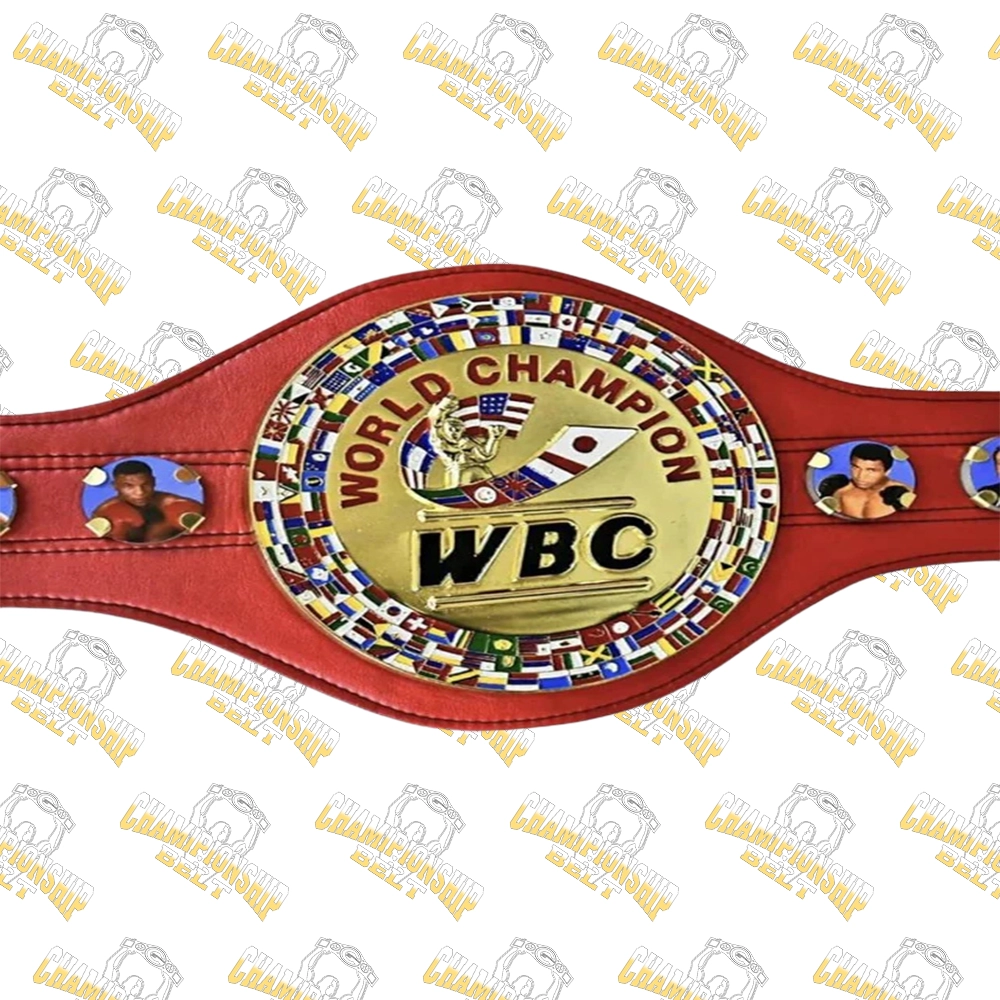 WBC Red Championship Boxing Belt
