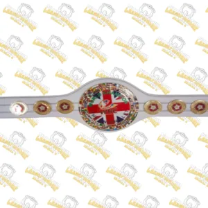 WBC World Boxing Championship Wrestling Title Belt With White Strap