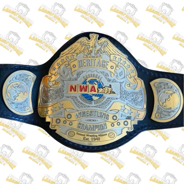NWA Heritage Wrestling Championship Belt Replica