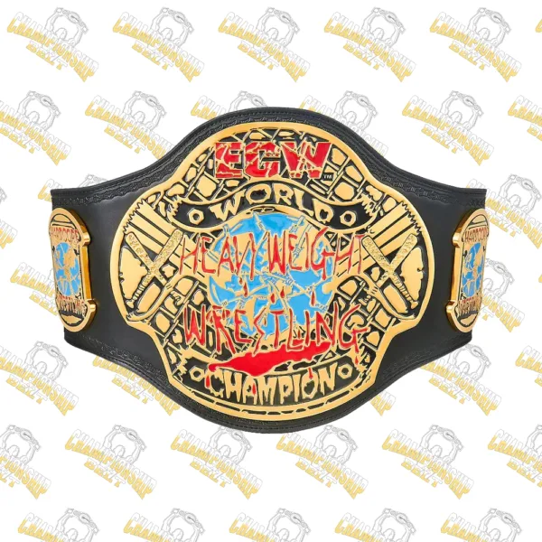 ECW World Heavyweight Championship 24K Championship 24K Replica Title Belt