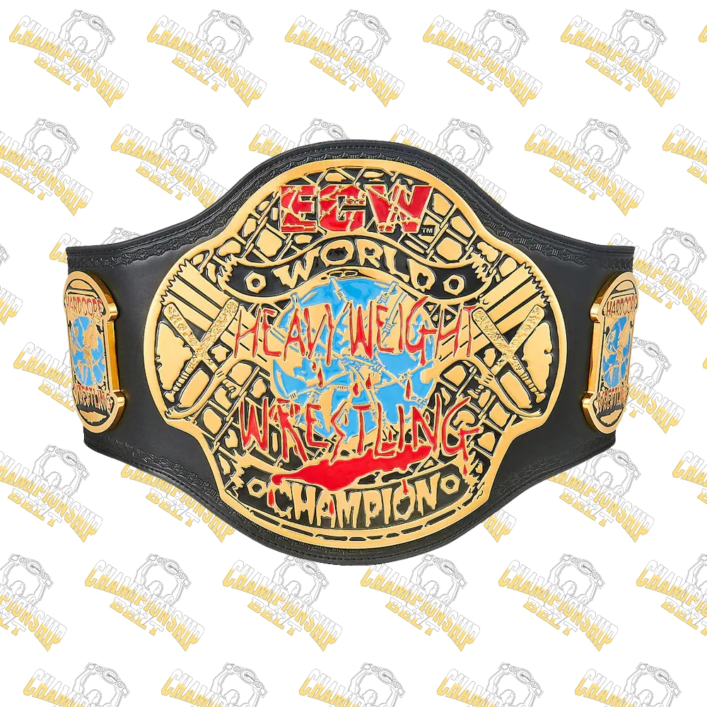 ECW World Heavyweight Championship 24K Championship 24K Replica Title Belt