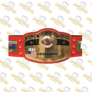 New Red Wrestling Championship belt