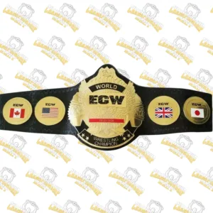 ECW World Television Heavyweight Wrestling Championship Replica Title Belt