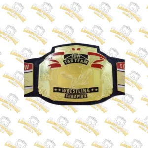 9-1st ECW Tag Team Wrestling Championship Title Belt