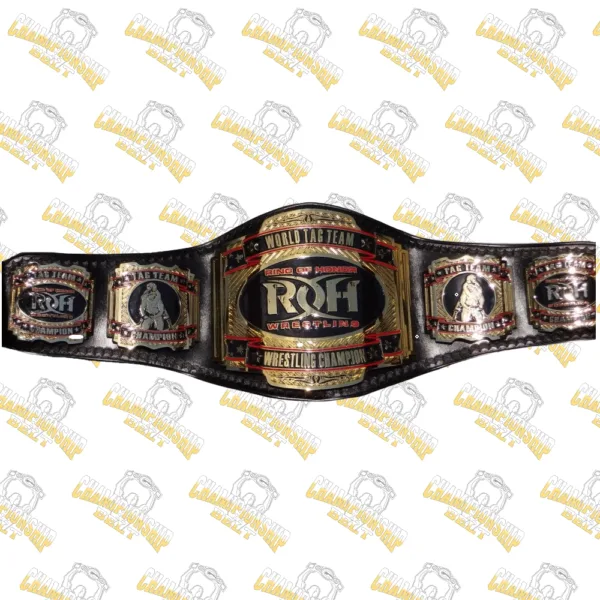 ROH Ring of Honor World Tag Team Championship Wrestling Title Belt