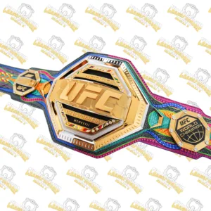 Mexico with Grasso vs. Shevchenko UFC Replica Title Belt
