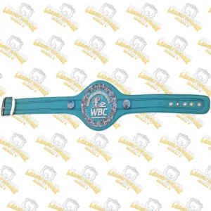 WBC EMERALD Championship Boxing Belt Genuine Leather Replica Mini 72cm Long