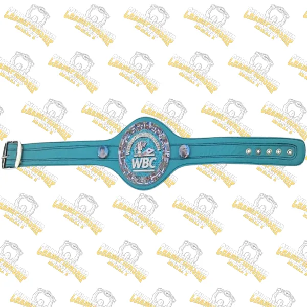 WBC EMERALD Championship Boxing Belt Genuine Leather Replica Mini 72cm Long