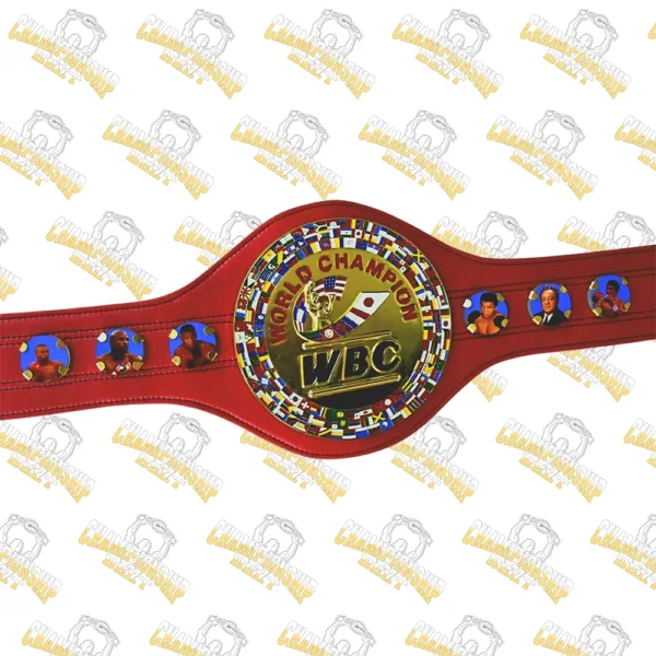 WBC Red Championship Boxing Belt