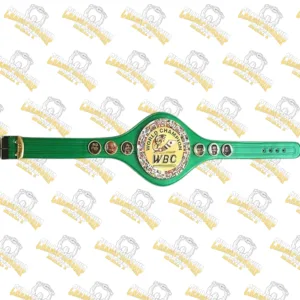 WBC World Boxing Champion Wrestling Title Belt Green