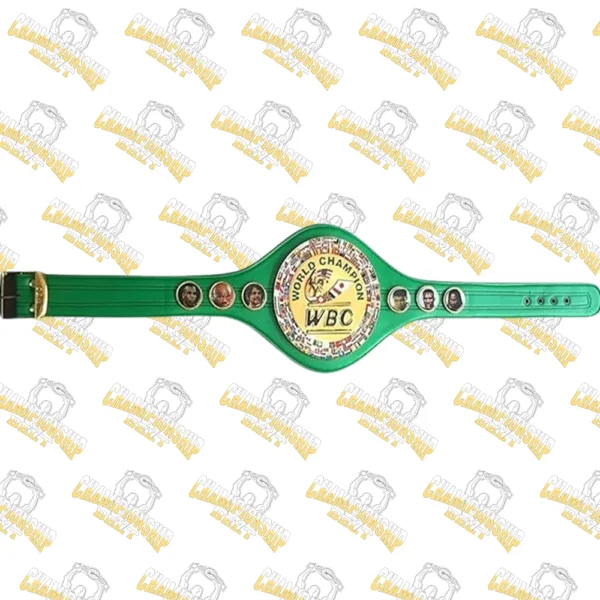 WBC World Boxing Champion Wrestling Title Belt Green