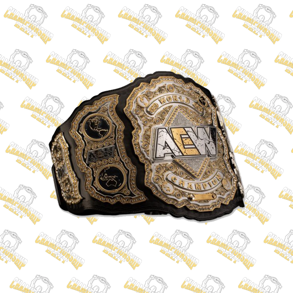 AEW Heavyweight championship Replica Belt With Customize Title