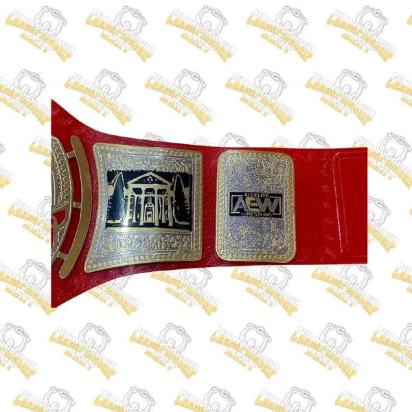 AEW Championship Series Red Replica Belt