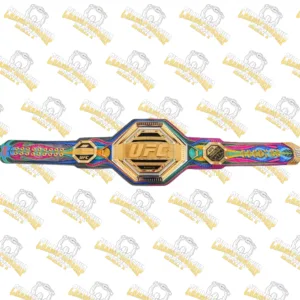 Mexico with Grasso vs. Shevchenko UFC Replica Title Belt