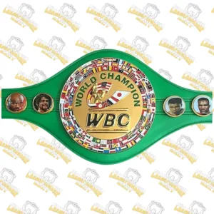 WBC World Boxing Champion Wrestling Title Belt Green