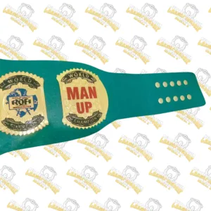 Jay Briscoe Man Up World ROH Championship Wrestling Title Belt