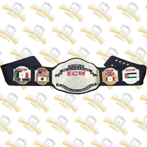 ECW World Heavyweight Championship Wrestling Title Belt